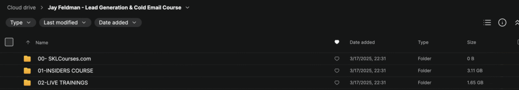 Jay Feldman – Lead Generation & Cold Email Course