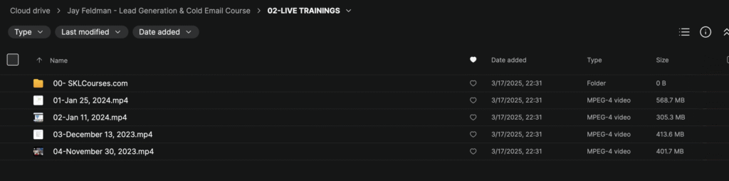 Jay Feldman – Lead Generation & Cold Email Course