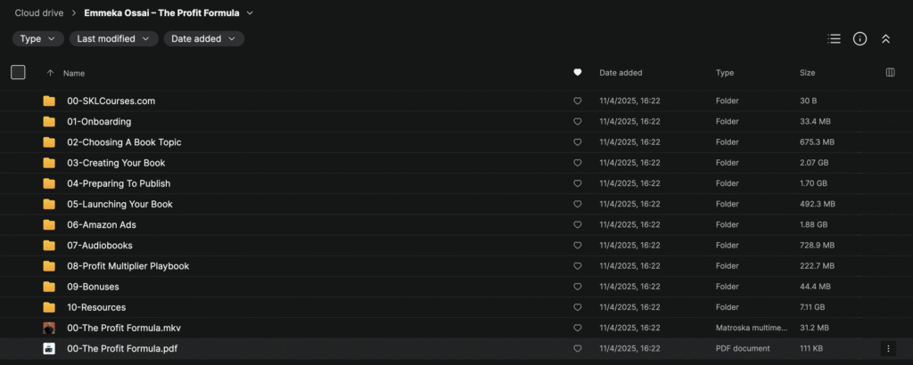 Emmeka Ossai – The Profit Formula