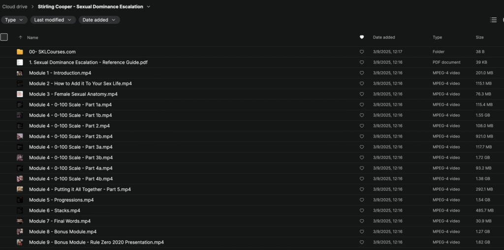 Stirling Cooper – Sexual Dominance Escalation
