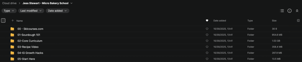 Jess Stewart – Micro Bakery School