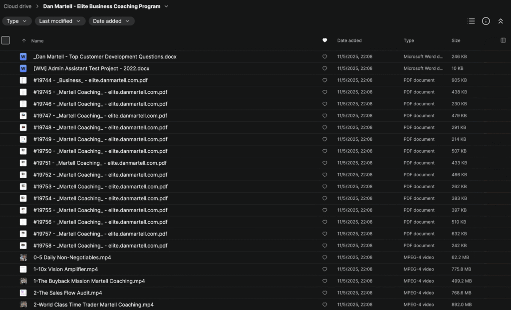 Dan Martell – Elite Business Coaching Program