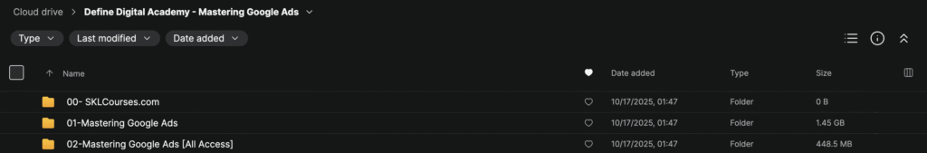 Define Digital Academy – Mastering Google Ads