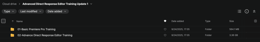 Advanced Direct Response Editor Training