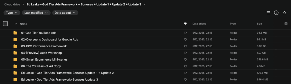 Ed Leake – God Tier Ads Framework + Bonuses