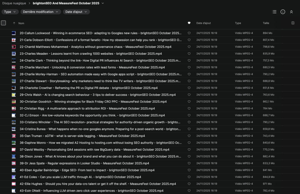 brightonSEO And MeasureFest October 2025