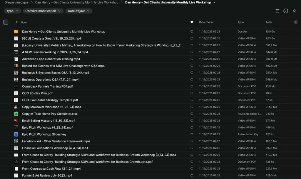 Dan Henry – Get Clients University Monthly Live Workshop