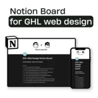 Ricco & Juan – Notion Board for GHL Web Design Download