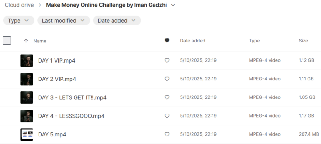 Iman Gadzhi – Make Money Online Challenge